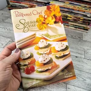 Pampered Chef Seasons Best 2003 Spring / Summer Cookbook Booklet Vintage Recipes
